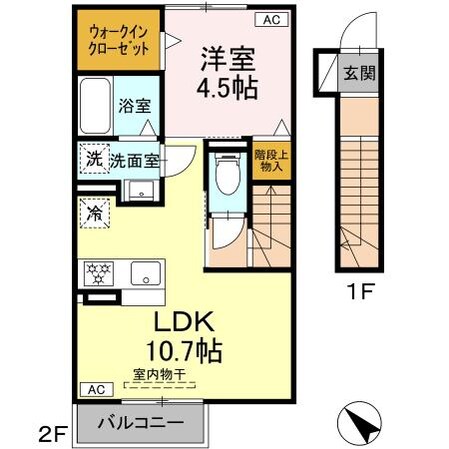 モン・シエールの物件間取画像